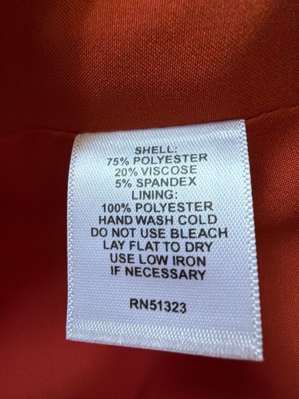 Nordstrom Red Button Front Tailored Vest NWT - Picture 4 of 4